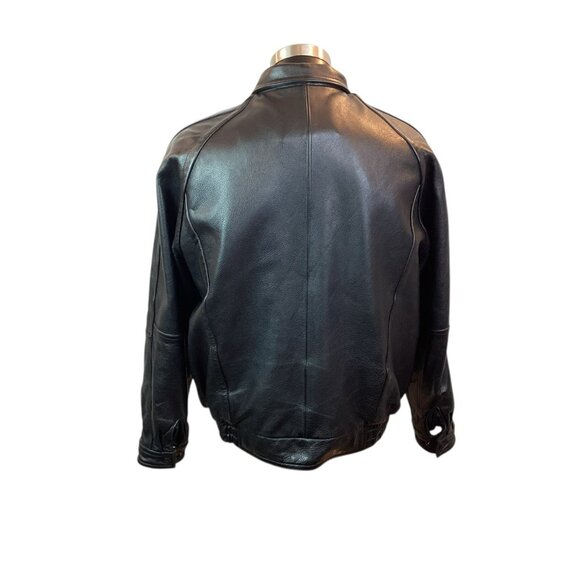 Wilsons Leather Jacket Mens Large Bomber Thinsulate Ultra Insulation Liner Vest - Picture 4 of 15